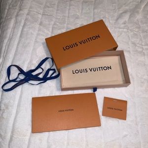 Louis Vuitton Gift Box and Tag